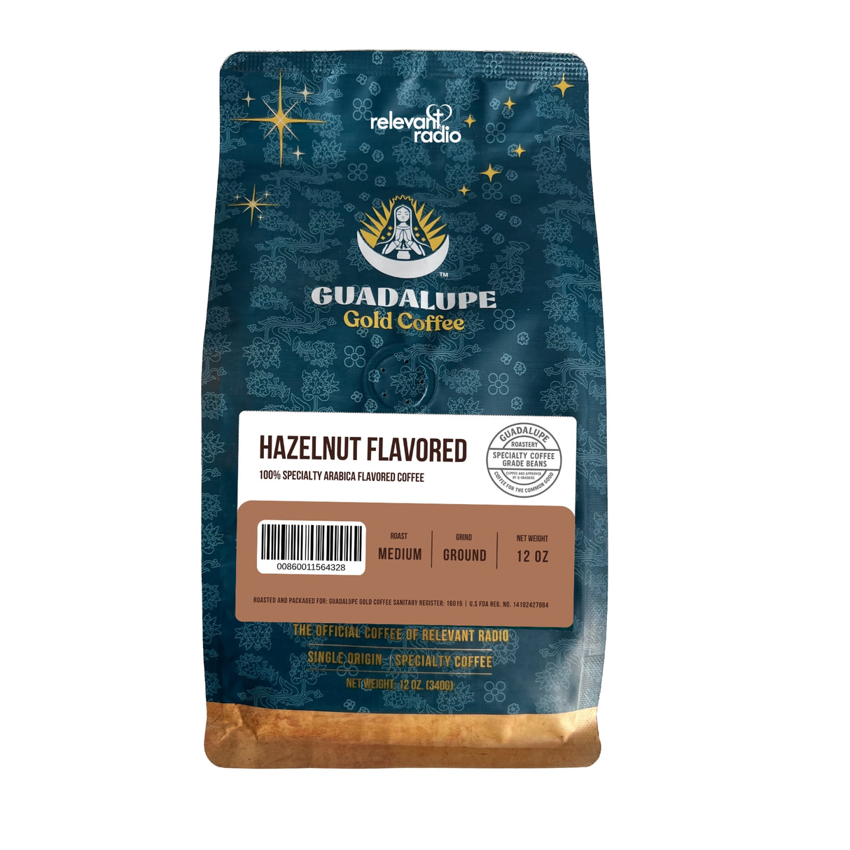 Guadalupe Gold – Hazelnut Flavor