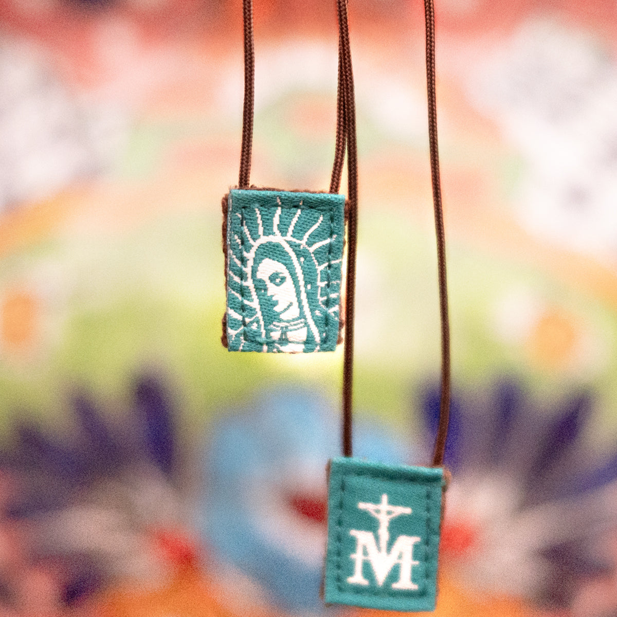 Guadalupe Mini | Our lady of Guadalupe Premium Brown Scapular