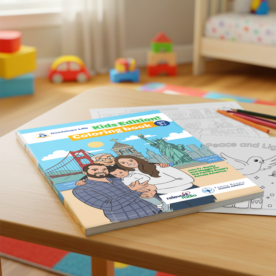 Teach the Rosary w/ Fr. Rocky - Coloring Edition (Ages 3+)