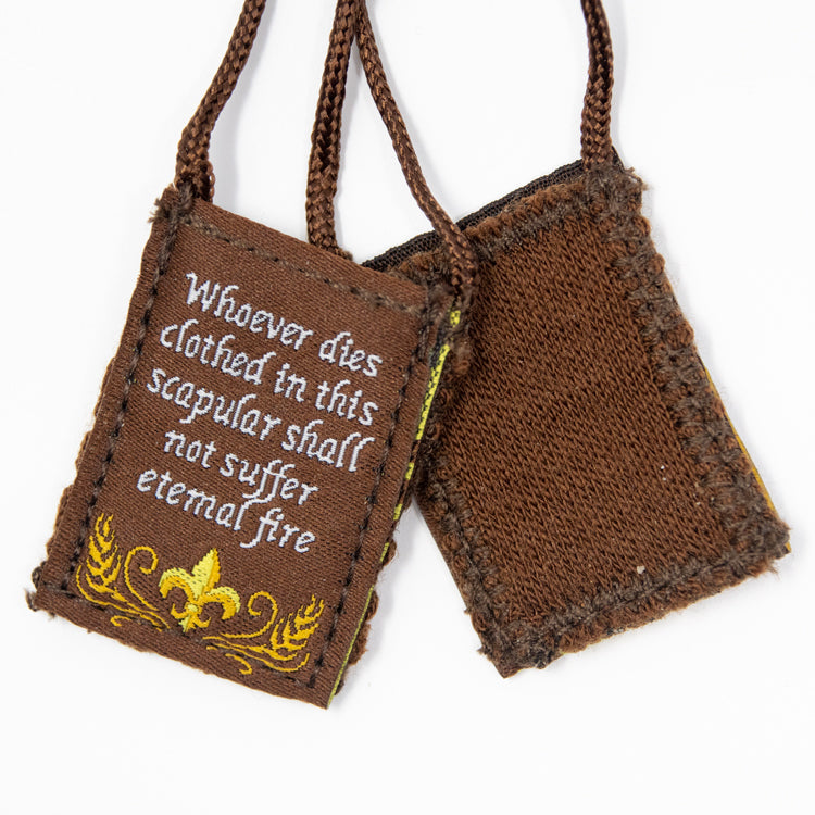 Eucharist | Premium Brown Scapular