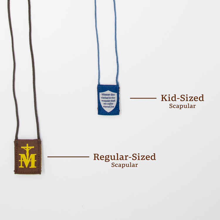 Kid's Shield | Premium Brown Scapular