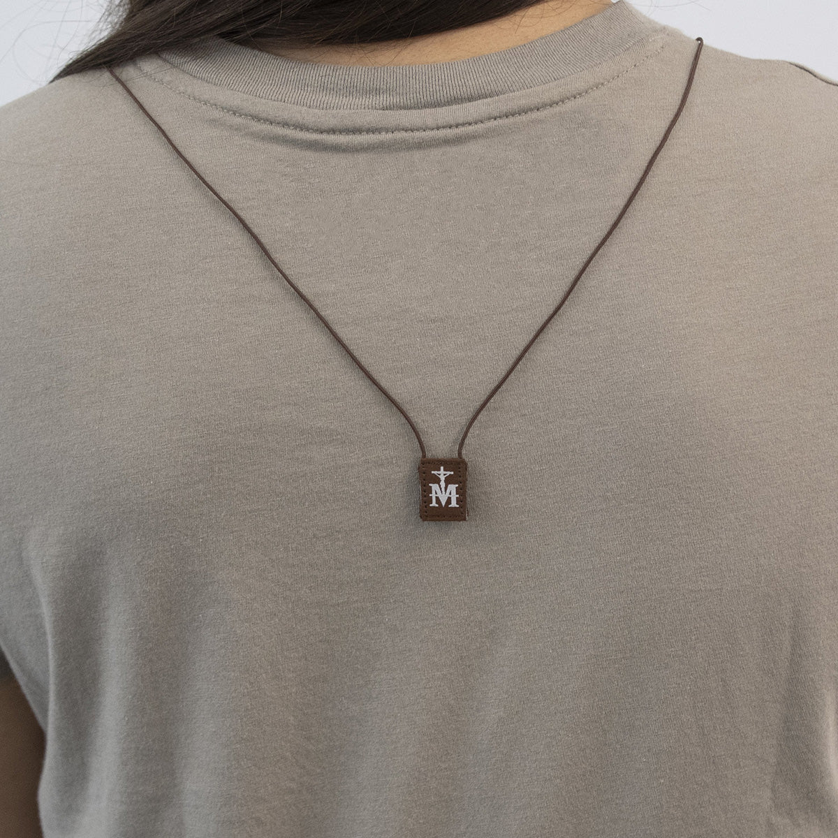 OLMC Mini | Our lady of Mt. Carmel Premium Brown Scapular