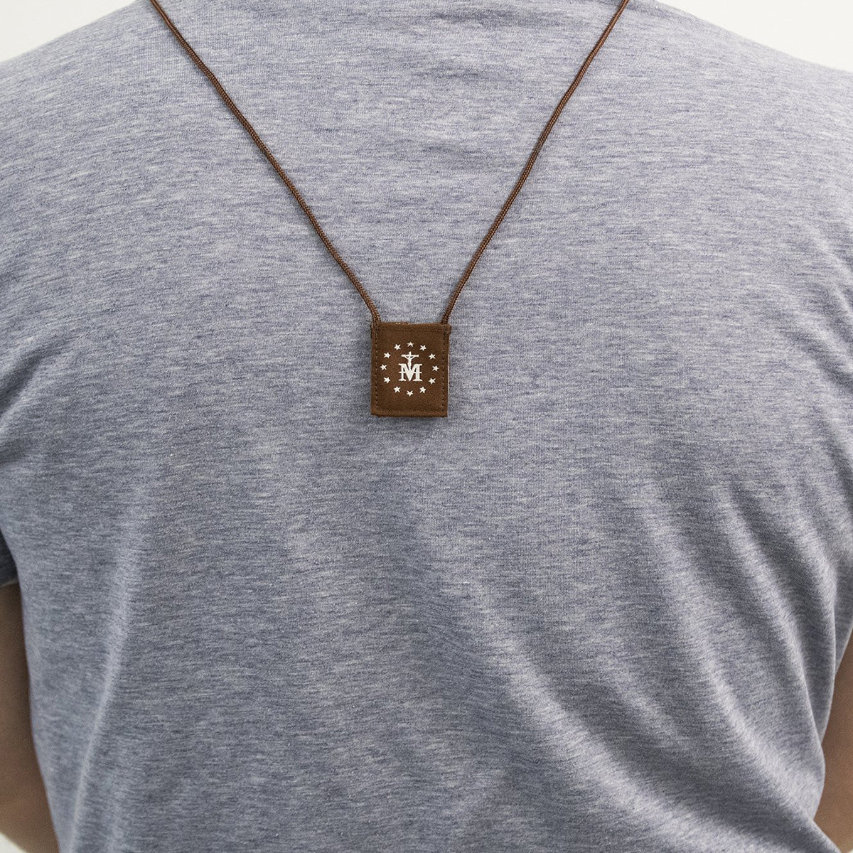 OLMC Crown of Stars | Our Lady of Mt. Carmel Premium Brown Scapular