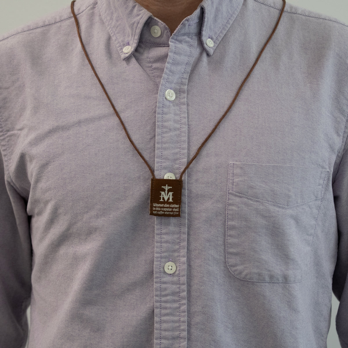 OLMC Promise | Our Lady of Mt. Carmel Premium Brown Scapular