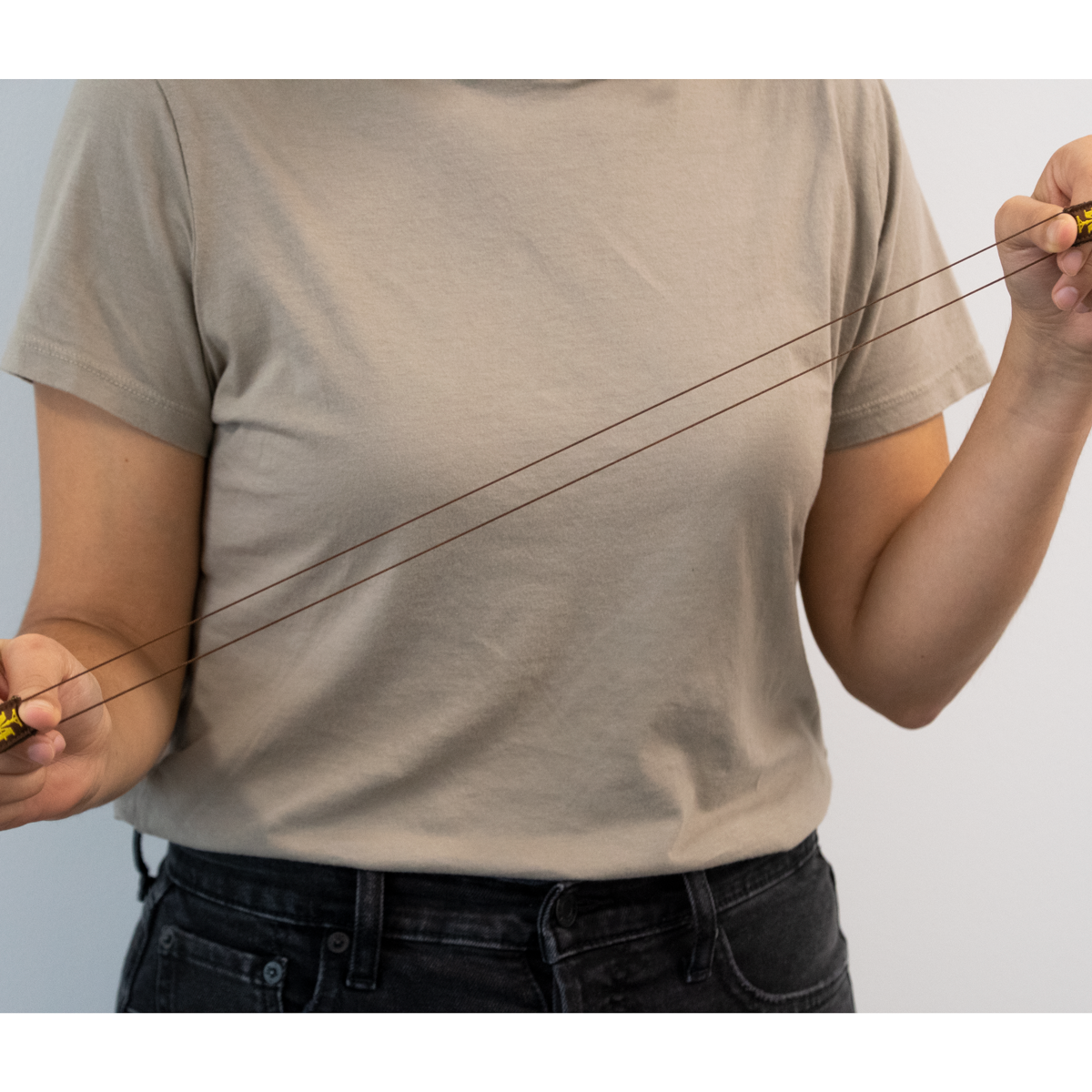 Marian Crucifix Mini | Premium Brown Scapular