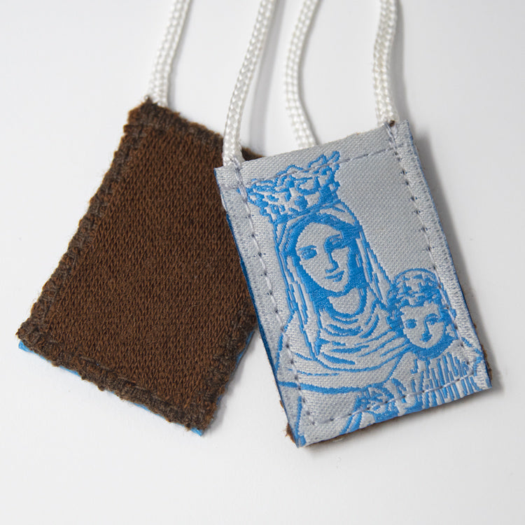 Kid's OLMC | Our Lady of Mt. Carmel Premium Brown Scapular