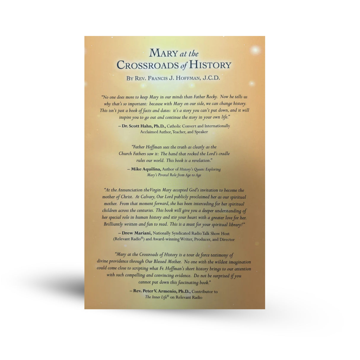 Mary at the Crossroads of History