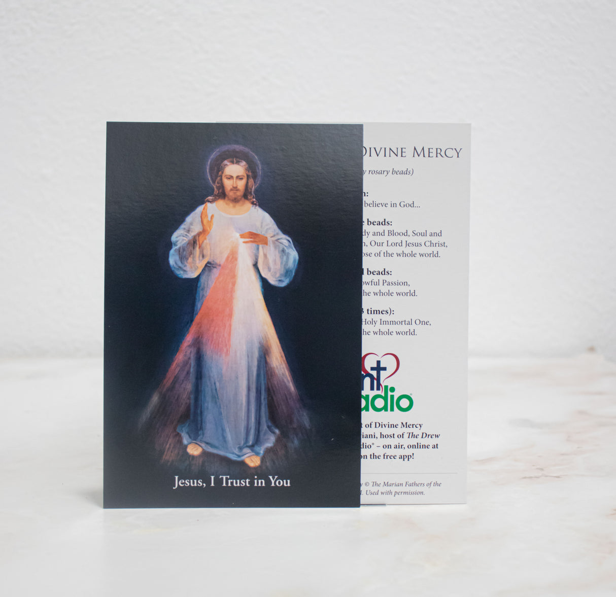 Divine Mercy Prayer Card Sets