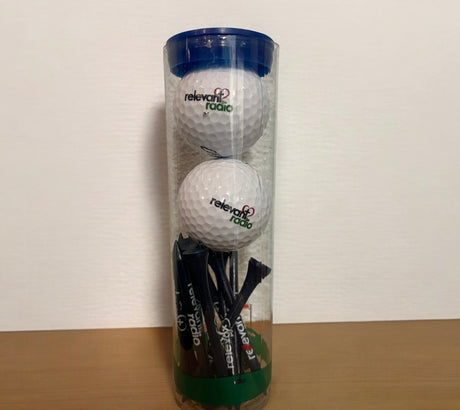 Relevant Radio - Golf Balls and Tees