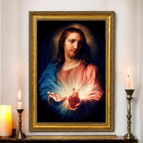 Sacred Heart of Jesus by Pompeo Batoni
