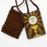 Eucharist | Premium Brown Scapular