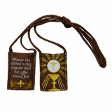Eucharist | Premium Brown Scapular