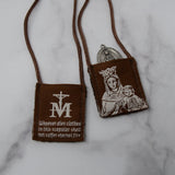 OLMC Promise | Our Lady of Mt. Carmel Premium Brown Scapular