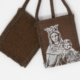 OLMC Crown of Stars | Our Lady of Mt. Carmel Premium Brown Scapular