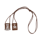 OLMC Mini | Our lady of Mt. Carmel Premium Brown Scapular